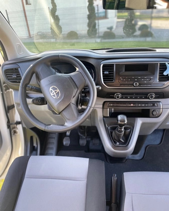 Toyota ProAce cena 72700 przebieg: 211725, rok produkcji 2017 z Tarnów małe 154